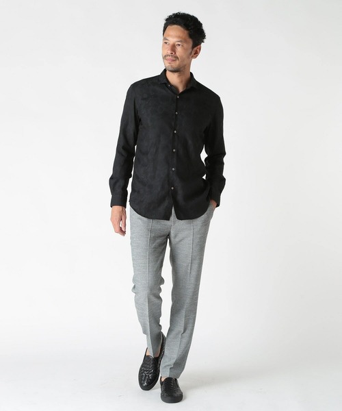 MEN'S BIGI（メンズビギ）の「サマーツイードイージーパンツ（スラックス・メンズ・ホワイト/ピンク/グレー・02/01/04/03）」の11枚目の写真