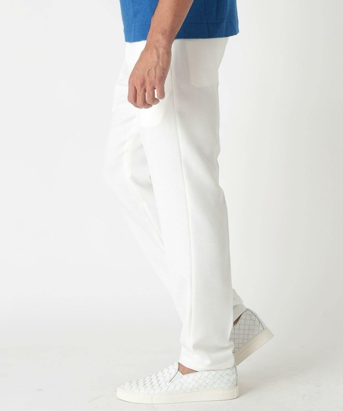 MEN'S BIGI（メンズビギ）の「サマーツイードイージーパンツ（スラックス・メンズ・ホワイト/ピンク/グレー・02/01/04/03）」の5枚目の写真