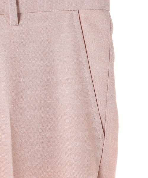 MEN'S BIGI（メンズビギ）の「サマーツイードイージーパンツ（スラックス・メンズ・ホワイト/ピンク/グレー・02/01/04/03）」の14枚目の写真