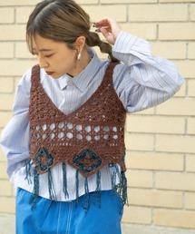 UNIVERSAL OVERALL | [UNIVERSAL OVERALL/ユニバーサルオーバーオール] 別注 ショート丈 ビッグポケットシャツ(シャツ/ブラウス)