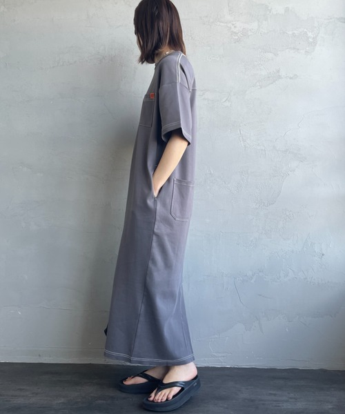 UNIVERSAL OVERALL/ユニバーサルオーバーオール] 別注 配色ステッチ