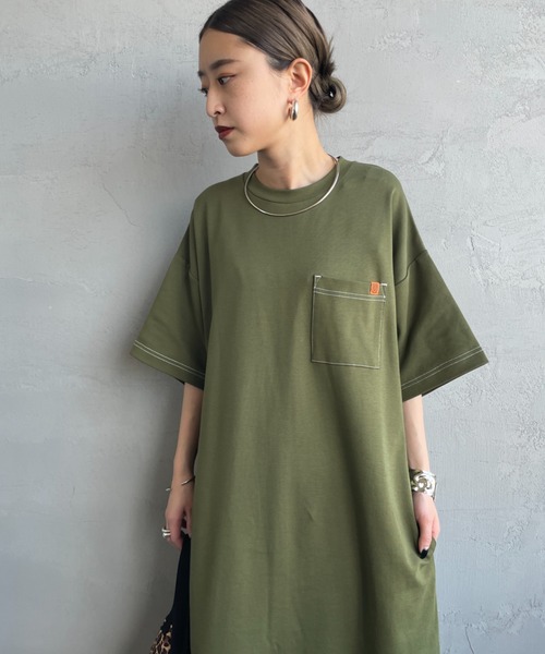 【美品】 ユニバーサルオーバーオールとAMERIの別注ワンピース UNIVERSAL OVERALL]キャミワンピ | KOBUNSHA SELECT SHOP