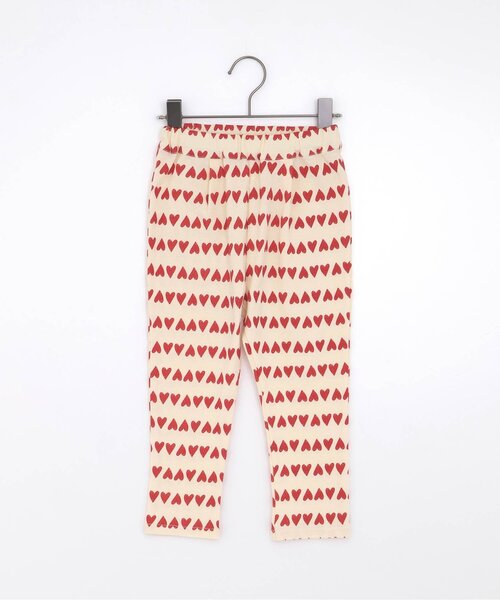 p.premier(ピードットプルミエ)の「ヘビロテしたくなる総柄ストレッチタックパンツ(その他パンツ・キッズ・カーキ/ベージュ/チャコール/グリーン/レッド/オフホワイト/ブラック/アイボリー・110/120/80/90/100/130)」の3枚目の写真