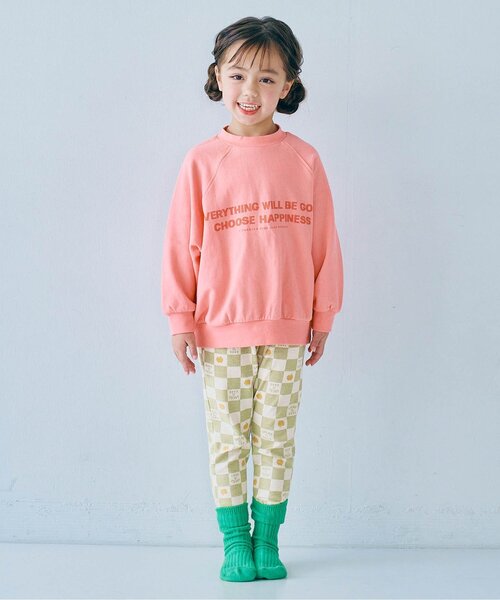 p.premier(ピードットプルミエ)の「ヘビロテしたくなる総柄ストレッチタックパンツ(その他パンツ・キッズ・カーキ/ベージュ/チャコール/グリーン/レッド/オフホワイト/ブラック/アイボリー・110/120/80/90/100/130)」の11枚目の写真