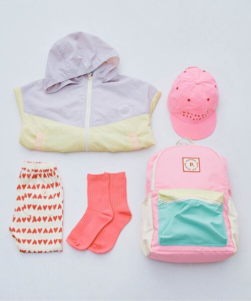 p.premier(ピードットプルミエ)の「ヘビロテしたくなる総柄ストレッチタックパンツ(その他パンツ・キッズ・カーキ/ベージュ/チャコール/グリーン/レッド/オフホワイト/ブラック/アイボリー・110/120/80/90/100/130)」の21枚目の写真