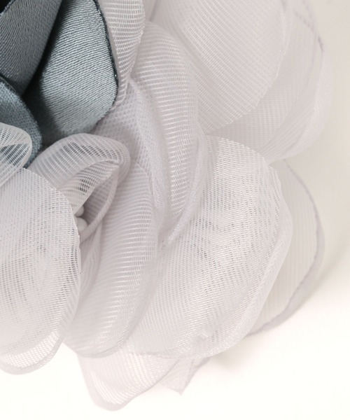 LEPSIM（レプシィム）の「【入卒式／セレモニー】フラットフラワーコサージュ　213220（ブローチ/コサージュ・レディース・ネイビー/グレー/ベージュ系その他・ONE SIZE）」の6枚目の写真