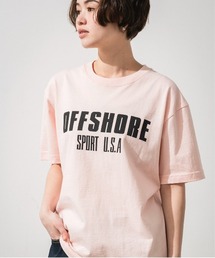 OFFSHORE（オフショア）の「SPORTS USA LOGO TEE/スポーツUSAロゴティ（Tシャツ/カットソー）」