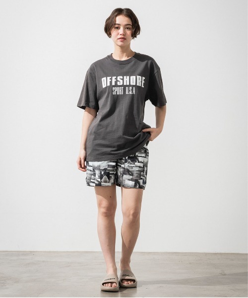 OFFSHORE(オフショア)の「SPORTS USA LOGO TEE/スポーツUSAロゴティ(Tシャツ/カットソー・メンズ・ピンク/ブラック/アイボリー・S/M/L/XL)」の19枚目の写真