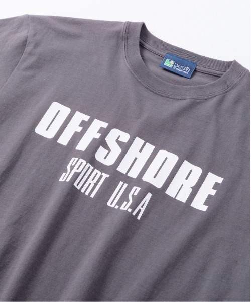 OFFSHORE(オフショア)の「SPORTS USA LOGO TEE/スポーツUSAロゴティ(Tシャツ/カットソー・メンズ・ピンク/ブラック/アイボリー・S/M/L/XL)」の10枚目の写真