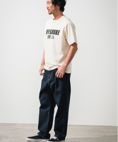 OFFSHORE(オフショア)の「SPORTS USA LOGO TEE/スポーツUSAロゴティ(Tシャツ/カットソー・メンズ・ピンク/ブラック/アイボリー・S/M/L/XL)」の17枚目の写真