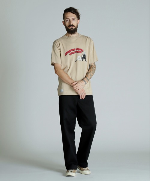Schott(ショット)の「Schott/ショット/T-SHIRT GIRL/Tシャツ ガール(Tシャツ/カットソー・メンズ・ブラック/ホワイト/ベージュ・M/L/XL/2XL)」の13枚目の写真