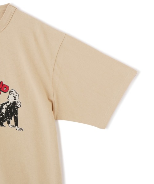 Schott(ショット)の「Schott/ショット/T-SHIRT GIRL/Tシャツ ガール(Tシャツ/カットソー・メンズ・ブラック/ホワイト/ベージュ・M/L/XL/2XL)」の22枚目の写真