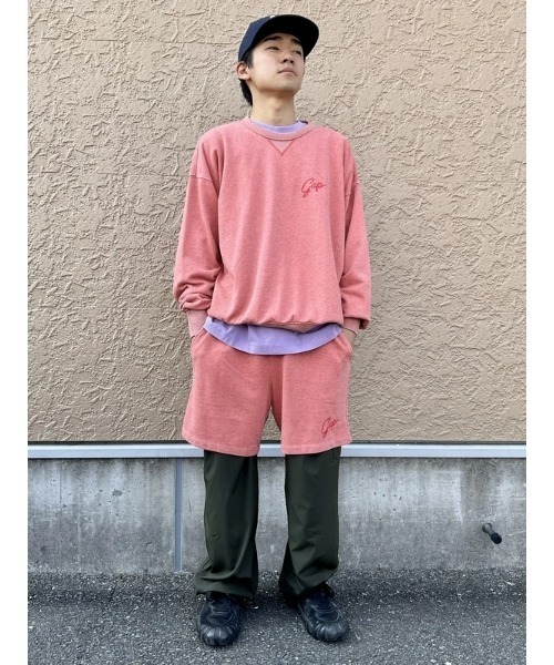 超希少なセットアップヴィンテージスウェット alexander wang - 【ラスト1点】HALF ZIP SWEATSHIRT WITH NY