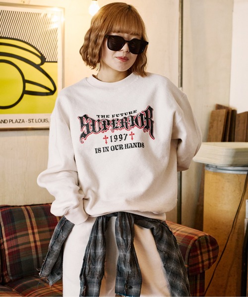 セール】リバーシブル起毛スウェット【SETUP着用可能】（スウェット