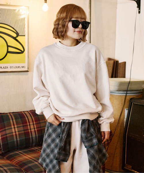 セール】リバーシブル起毛スウェット【SETUP着用可能】（スウェット