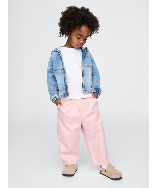 GAP（ギャップ）の「ウルトラソフト プルオンパンツ (幼児・ベビー)（チノパンツ・キッズ・ピンク/ベージュ/グリーン・110cm/90cm/80ｃｍ/95cm/70cm/100cm/105cm）」の8枚目の写真