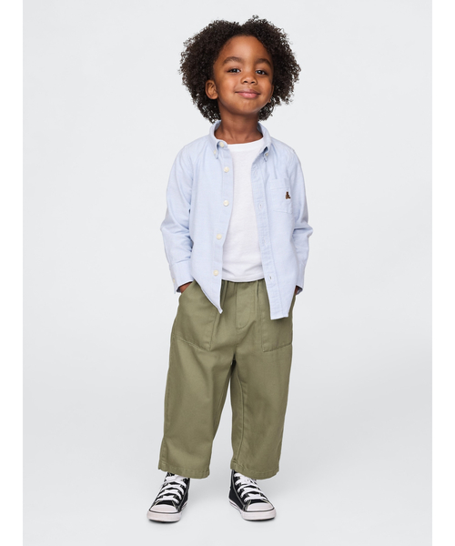 GAP（ギャップ）の「ウルトラソフト プルオンパンツ (幼児・ベビー)（チノパンツ・キッズ・ピンク/ベージュ/グリーン・110cm/90cm/80ｃｍ/95cm/70cm/100cm/105cm）」の9枚目の写真