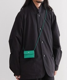 1/2 HALF（ニブンノイチハーフ）の「1/2HALF 撥水レザーコインキャッチャー（財布）」