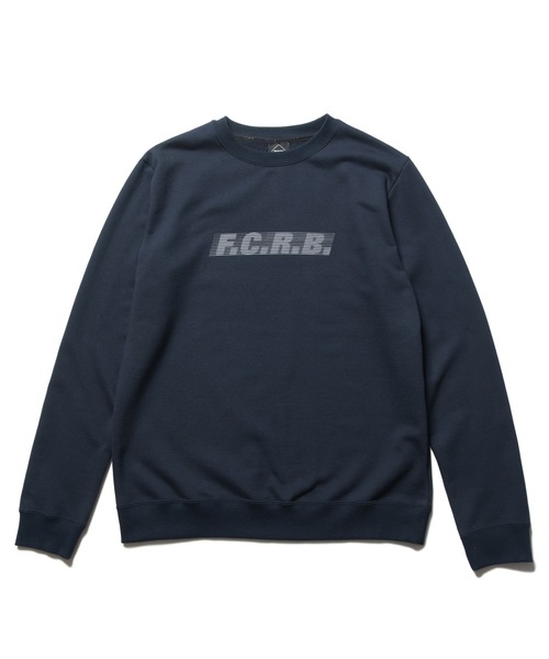Bristol スウェット メンズ EFFECT LINE LOGO TEAM CREWNECK SWEAT（スウェット）｜F.C.Real
