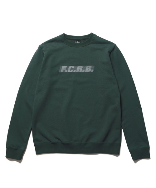 EFFECT LINE LOGO TEAM CREWNECK SWEAT（スウェット）｜F.C.Real