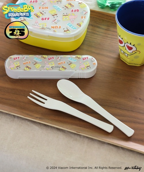 スポンジボブセット SpongeBob(スポンジ・ボブ)×BAYFLOW】カトラリーセット