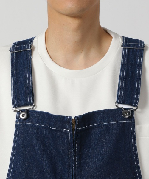 LAKOLE(ラコレ)の「デニムオーバーオール/283465(デニムパンツ・メンズ・ネイビー/ブラック・MEDIUM/LARGE)」の10枚目の写真