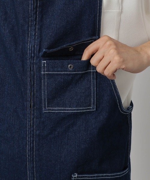 LAKOLE(ラコレ)の「デニムオーバーオール/283465(デニムパンツ・メンズ・ネイビー/ブラック・MEDIUM/LARGE)」の13枚目の写真