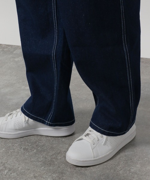 LAKOLE(ラコレ)の「デニムオーバーオール/283465(デニムパンツ・メンズ・ネイビー/ブラック・MEDIUM/LARGE)」の14枚目の写真