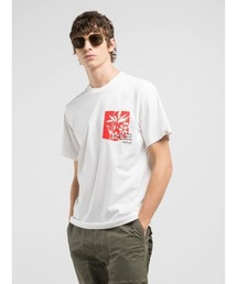 REPLAY | コットンジャ－ジーポケットプリントＴシャツ(Tシャツ/カットソー)