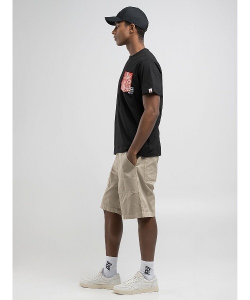 REPLAY（リプレイ）の「コットンジャ－ジーポケットプリントＴシャツ（Tシャツ/カットソー・メンズ・ホワイト/ブラック・SMALL/MEDIUM/LARGE/X-LARGE）」の10枚目の写真