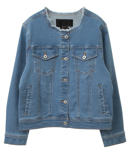 イェッカヴェッカ デニムジャケット YECCA VECCA｜ストレッチGジャン | Rakuten Fashion(楽天