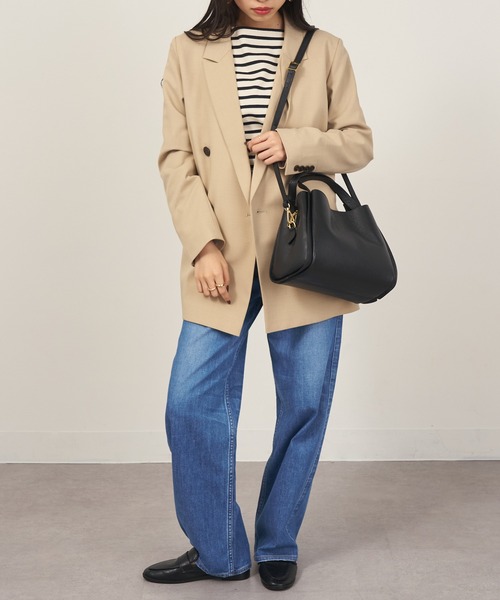 MARCO BIANCHINI(マルコビアンチーニ)の「【MARCO BIANCHINI】イタリアンレザー 2WAYショルダーバッグ ハンドバッグ 24076(ショルダーバッグ・レディース・ブラック/ベージュ・FREE)」の22枚目の写真