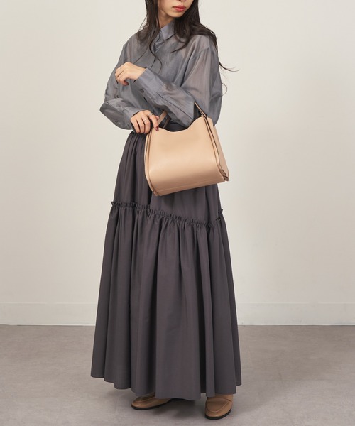 MARCO BIANCHINI(マルコビアンチーニ)の「【MARCO BIANCHINI】イタリアンレザー 2WAYショルダーバッグ ハンドバッグ 24076(ショルダーバッグ・レディース・ブラック/ベージュ・FREE)」の16枚目の写真