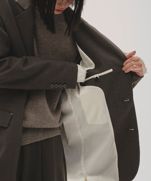 TODAYFUL/トゥデイフル】Over Shoulder Jacket/オーバーショルダー