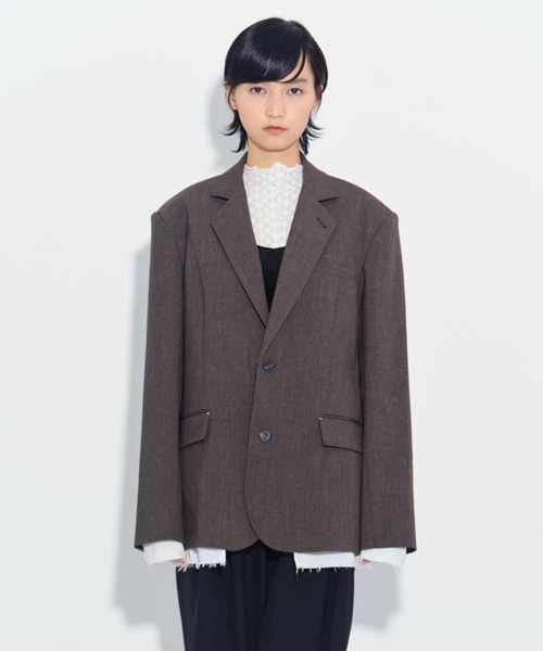 TODAYFUL/トゥデイフル】Over Shoulder Jacket/オーバーショルダー
