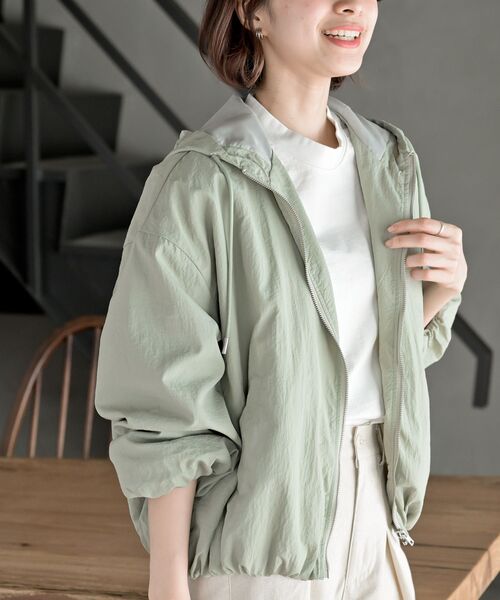 ナイロンバルーンフードジップブルゾン（ブルゾン）｜rps