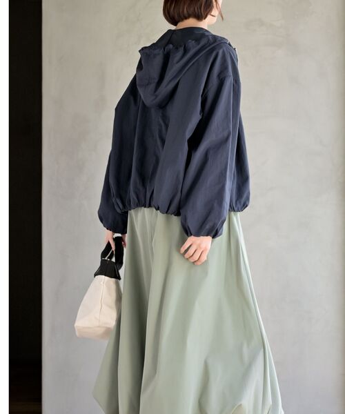 【今季商品・美品】yuni ナイロン バルーンスリーブ ブルゾン(現物写真追加) 今季商品・美品】yuni ナイロン バルーンスリーブ ブルゾン(現物