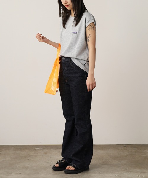 THOUSAND MILE（サウザンドマイル）の「THOUSAND MILE/サウザンドマイル FRENCH SLEEVE TEE Tシャツ（Tシャツ/カットソー・レディース・ホワイト/グレー/ブラック・FREE）」の11枚目の写真