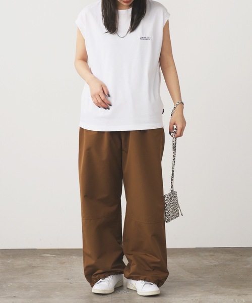 THOUSAND MILE（サウザンドマイル）の「THOUSAND MILE/サウザンドマイル FRENCH SLEEVE TEE Tシャツ（Tシャツ/カットソー・レディース・ホワイト/グレー/ブラック・FREE）」の13枚目の写真