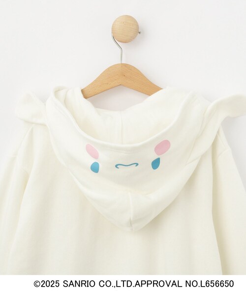 sanrio（サンリオ）の「【サンリオキャラクターズ】スクールキャラクターパーカ（パーカー・キッズ・ブラック/オフホワイト・15 /13/14）」の16枚目の写真