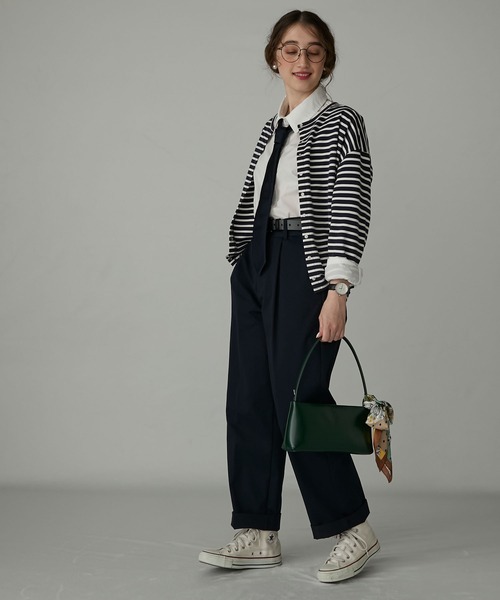 BONLECILL Marche（ボンルシールマルシェ）の「【BONLECILL Marche】2wayシームレスワンハンドルバッグ／クラッチバッグ（ハンドバッグ・レディース・バーガンディー/キャメル/グリーン/ブラック・FREE）」の9枚目の写真