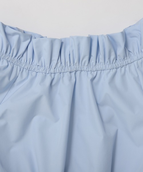 Fit more(フィットモア)の「オフショルバルーンスリーブペプラムトップス(シャツ/ブラウス・レディース・ブラック/ブルー/ホワイト・FREE)」の22枚目の写真