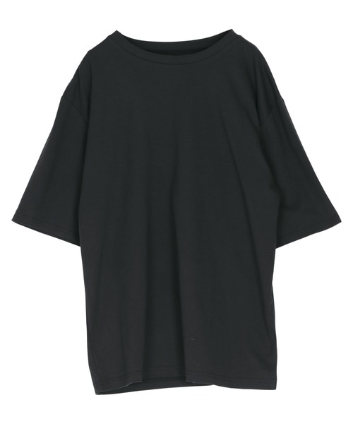 titivate(ティティベイト)の「汗染み防止ルーズシルエットTシャツ(Tシャツ/カットソー・レディース・ホワイト/ネイビー/チャコール/ブラック/ローズ/グレー・MT/L/S/M)」の17枚目の写真