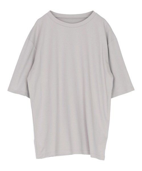 titivate(ティティベイト)の「汗染み防止ルーズシルエットTシャツ(Tシャツ/カットソー・レディース・ホワイト/ネイビー/チャコール/ブラック/ローズ/グレー・MT/L/S/M)」の18枚目の写真