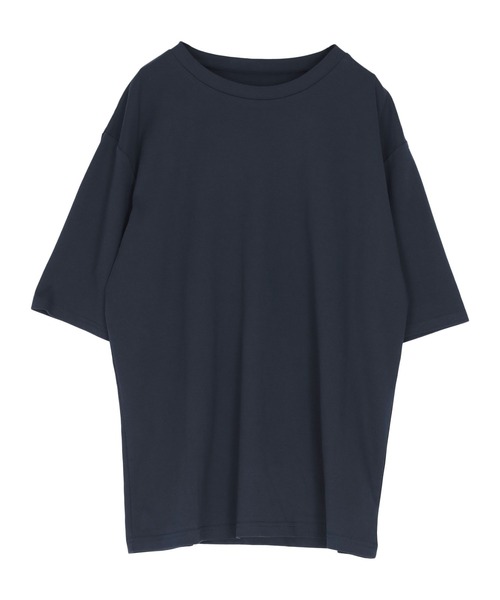 titivate(ティティベイト)の「汗染み防止ルーズシルエットTシャツ(Tシャツ/カットソー・レディース・ホワイト/ネイビー/チャコール/ブラック/ローズ/グレー・MT/L/S/M)」の20枚目の写真