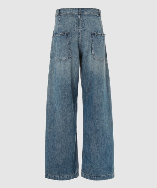BOW WOW(バウワウ)の「USN M44 DUNGAREE TROUSERS, SIDE SEAMLESS(デニムパンツ・メンズ・インディゴブルー・L/XL)」の3枚目の写真