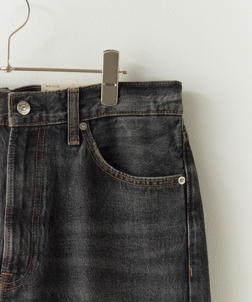 Calvin Klein(カルバン・クライン)の「Calvin Klein/カルバンクライン BAGGY REBEL SMOKE JEAN(デニムパンツ・メンズ・ブラック・32/30/28)」の9枚目の写真