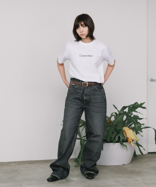 Calvin Klein(カルバン・クライン)の「Calvin Klein/カルバンクライン BAGGY REBEL SMOKE JEAN(デニムパンツ・メンズ・ブラック・32/30/28)」の17枚目の写真