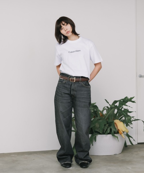 Calvin Klein(カルバン・クライン)の「Calvin Klein/カルバンクライン BAGGY REBEL SMOKE JEAN(デニムパンツ・メンズ・ブラック・32/30/28)」の18枚目の写真