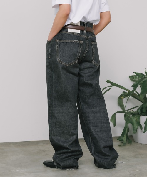 Calvin Klein(カルバン・クライン)の「Calvin Klein/カルバンクライン BAGGY REBEL SMOKE JEAN(デニムパンツ・メンズ・ブラック・32/30/28)」の15枚目の写真